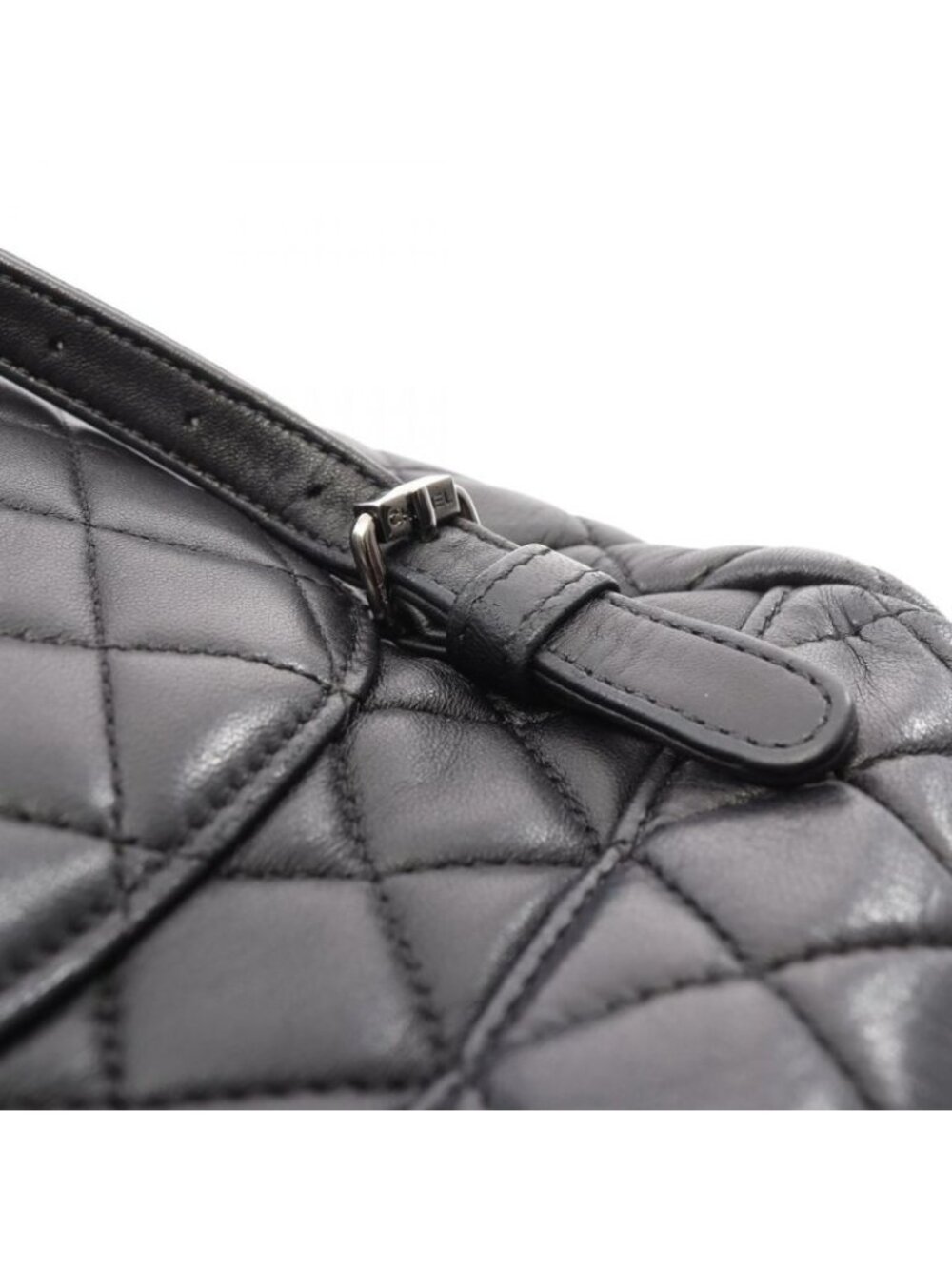 Chanel Backpack Quilted Black Lambskin - Picture 11 of 13